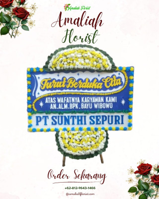 Papan Bunga Duka di Tuntang