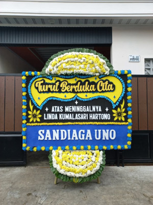 Papan Bunga Duka di Tuntang